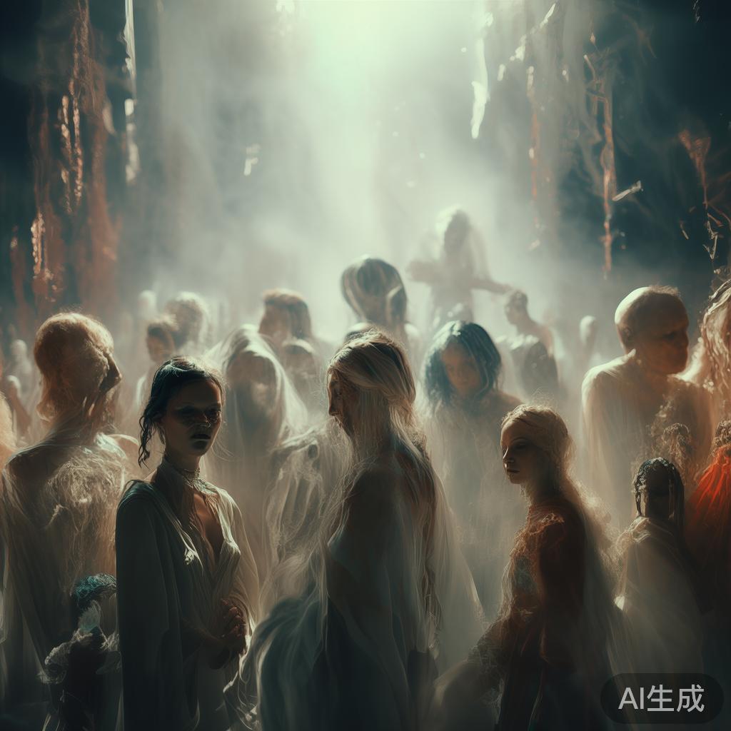 小红书上的人物插图